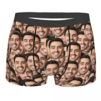 Personalized Boxers for Men Father Husband Boyfriend, Funny Boxers