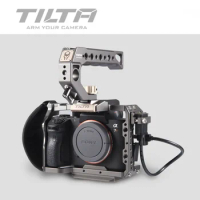 Tilta A7 A9 Rig Kit A7 iii Full Cage TA-T17-A-G For Sony A7 A9 A7III A7R3 A7M3 Top Handle Baseplate Focus Handle