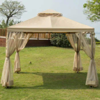 10' x10' Gazebo Canopy Soft Top Outdoor Patio Gazebo Tent Garden Canopy for Your Yard, Patio, Outdoor or Party Gazebos