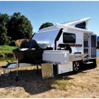 Airstream Offroad New Model Travel accessories Mobile RV Caravans Travel Trailer Caravan Trailer With Bathroom And Water Heater