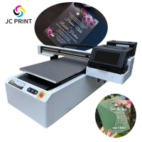 XP600 I3200 3 printhead UV Printer logo printing machine all in one for bottles mugs wood box mobile phone case