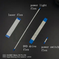 For Playstation 5 PS5 Console DVD Drive Laser Len Power Switch Power Light Flex cable Ribbon Cable replacement