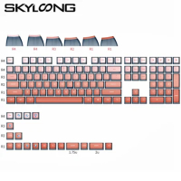 Skyloong PBT Blush Pudding Keycaps 126 Keys Keycap GK7 Profile Key Caps For Mechanical Keyboard Kit Mx Switch RGB Backlit 87 104