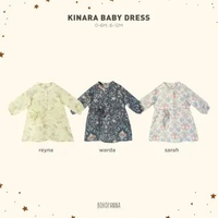 BOHOPANNA - RAYA COLLECTION - KINARA BABY DRESS - DRESS BAYI 6-12M SARAH