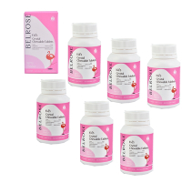 澳洲Belrose 兒童晶亮葉黃素咀嚼錠(6瓶 60顆/瓶) 即期品-2025年10月到期