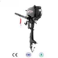 Hidea CE Approved 4 Stroke 2.5hp Outboard Engine for Sale F2.5 Black Engine