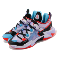 NIKE 耐吉 籃球鞋 Jordan Why Not .5 PF 紫黑藍 橘紅 忍者龜 男鞋(DC3638-500)