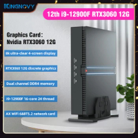 13th Gen Intel i7-13700F 4060Ti 8G i9 12900F Nvidia RTX3060 12G Mini PC Gamer PCIE4.0 Windows11 Gaming Desktop Computer WiFi6