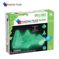 【Magna-Tiles】夜光磁力積木16片(磁力片)