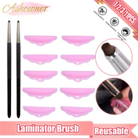 Laminator Brush Lash Lift Flat Head Brush Portable Lamination Eyelashes Separating Eyelash Extension Makeup Tool Perm Brush