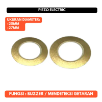 Piezo Electric 27mm 20mm 20 27 mmCeramic Buzzer Element Sounder Sensor Sound Disc Deteksi Getaran
