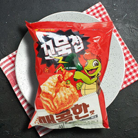 韓國 好麗友 烏龜玉米脆片(韓式辣醬)65g【小三美日】 DS022078