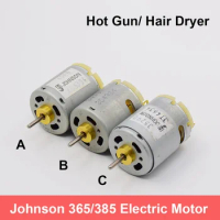 1PC JOHNSON 34900 RS-365SA-1885/ 35290 385SA-2073 Carbon Brush Motor DC 12V 18V 20V 24V High Speed for Hair Dryer Heat Gun Toy