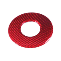 For Toyota 86 2012-2020 Car Steering Wheel Central Cover Trim, Red