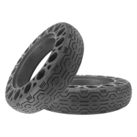 10 Inch 10x2.125 Solid Rubber Honeycomb Tires for Xiaomi Mijia M365/Gotrax GXL V2 Ninebot G30 Max Non Slip Tyre Wheel Accessorie