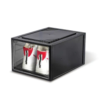 【小麥購物】磁吸式加厚鞋盒(鞋盒 加厚鞋盒 鞋子收納 盒子 磁吸式鞋盒 收納箱 置物箱 置物盒)