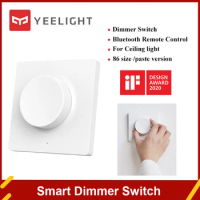 Yeelight Smart Dimmer Switch Wireless Adjustment Off Light Brightness Home Life Bluetooth Compatible Remote Control Switch