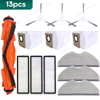 Compatible for Xiaomi Robot Vacuum H40 / OV51 Accessories Main Brush Hepa Filter Mop Cloth Dust Bag 