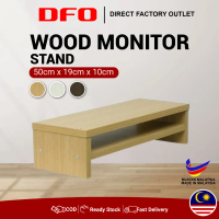 DFO Computer Stand/Monitor Stand/Laptop Stand/Wood Stand/Desktop Stand/Rak Komputer/Storage Rack