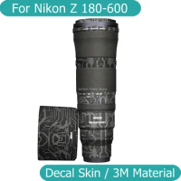 For Nikon Z 180-600mm Decal Skin Camera Lens Sticker Vinyl Wrap Film Coat For NIKKOR Z 180-600 F5.6-6.3 VR Z180-600 Z180-600MM