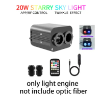 20W Twinkle Starry Sky Car Star Light Roof Light Fiber Optic Not Include Optic Fiber