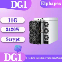 Elphapex DG1 11G DG1+ 14G 14.4G Scrypt ASIC 3420W Litcoin Mining Dogecoin Miners Crypto Hardware Cryprocurrency Rig