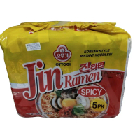 Ottogi Jin Ramen Spicy-600g (120g x 5pkts)