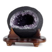 【開運方程式】紫晶洞l豔紫開口笑AGU604(2.78kg烏拉圭錢袋子紫水晶洞)