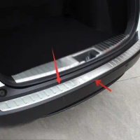 ACCESSORIES FOR Honda VEZEL HR-V 2014 2015 2016 REAR BUMPER PROTECTOR STEP PANEL BOOT COVER SILL PLATE TRUNK TRIM