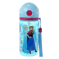 【JOKO JOKO】 日本 Disney吸管式水壺 冰雪奇緣 ELSA 安娜 雪寶