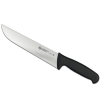 【SANELLI 山里尼】SUPRA系列 歐式屠夫刀 22cm(專業切肉刀、牛肉豬肉片肉專用刀)