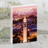 University of California,Berkeley Postcard, 30 Pcs/set of English Postcard Letter Pad , University Commemorative Card Decorative