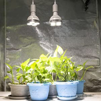 E27 Plant Lamp Light Bulb 35W LED Plant Grow Light Full Spectrum Warm White Light for Indoor Garden Greenhouse
