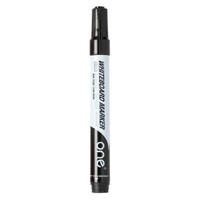 ONE ปากกาไวท์บอร์ด หัวแหลม สีดำ รุ่น G-213B-BK