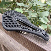 Bicycle Saddle Breathable Bicycle Seat Honeycomb Design Ergonomic Seat For Riding Comfort On Mountain Bikes And Folding Bikes