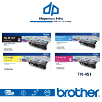 Brother Toner TN451 B,C,Y,M 1set Original untuk Printer Laser HL-L8260CDN HL-L8360CDW MFC-L8690CDW M