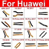 Mainboard Motherboard Flex Cable For Huawei Y5 Y6 Y7 Y9 Prime Pro 2017 2018 2019 GR5 2017 MainBoard LCD Flex Ribbon Repair Parts