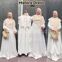 MAHIRA DRESS 2 IN 1 (GAMIS+VEST/ROMPI) by Z&Z Collection Muslim Wanita