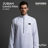 ZS - RAFVERO - Jubah Pria Elvano - Gamis pria - Original RAFVERO - Material Toyobo - COD Pengiriman