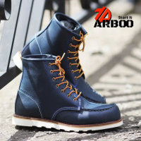 PROMO SEPATU BOOT REDWING 8.inci SEPATU KULIT SAPI ORIGINAL BERKUALITAS Bisa Bayar (COD) Boots Karet