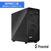【Fractal Design】Meshify 2 XL Black TGD 鋼化玻璃透側電腦機殼-黑