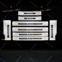 Deepal s05 ชุดอะไหล่รถยนต์ สแตนเลสเกรด304 แผ่นกันขีดรถยนต์ แป้นเหยียบ กันชนหลัง แถบประตู การ์ดท้ายรถ