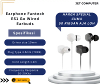 Fantech Earphone Go Wired Earbuds ES1