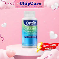Canxi Ostelin HÀNG CHÍNH HÃNG Viên Uống Bổ Sung Canxi Và Vitamin D3 500IU Cho Mẹ Bầu Lọ 130 Viên