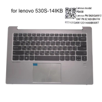 RU Russian Latin Backlit Keyboard For Lenovo IdeaPad 530S-14IKB 530S-14 PD4SB ES RU Touchpad Palmrest Laptop Keyboard 5CB0R11528