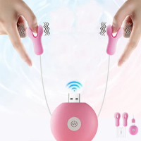 Massager Nipple Wireless Breast​ Stimulation Vacuum Sucker Pussy Clitoris Tongue Licking Masturbator Vibrator Sex Toys for Coupl