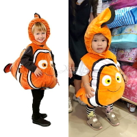 尼莫衣服 尼莫蓬蓬裝-小孩，萬聖節 海底總動員 小丑魚 動物裝 尾牙表演 兒童變裝，X射線【W390015】