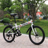 Xe đạp gấp gọn Shibomei vành nan hoa 20 inch xe  đạp Sports Cao Su