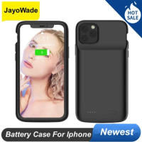 JayoWade Battery Case For iphone 15 14 Pro Max 14 Plus + 13 12 Mini 6 6S 7 8 Plus X XR XS Max 11 Battery Charger Case Power Bank