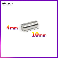 20/50/100/200/300/500PCS 4x10 Round Rare Earth Magnet Strong 4mmx10mm N35 4x10mm Mini Small Fridge Neodymium Magnet Disc 4*10